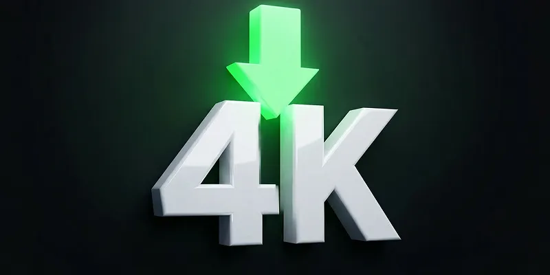 Compressing 4K video while preserving quality